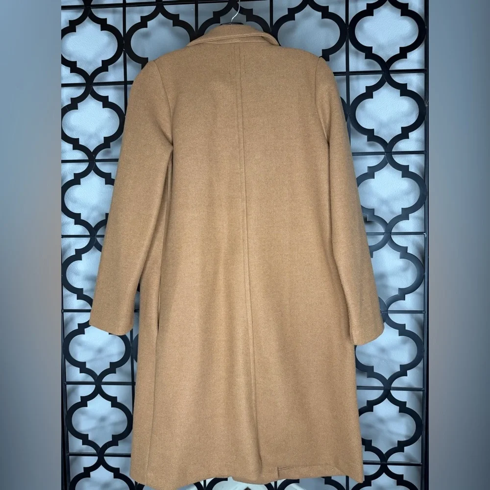 Zara Women's Camel Trench Coat - Picture 2 of 4